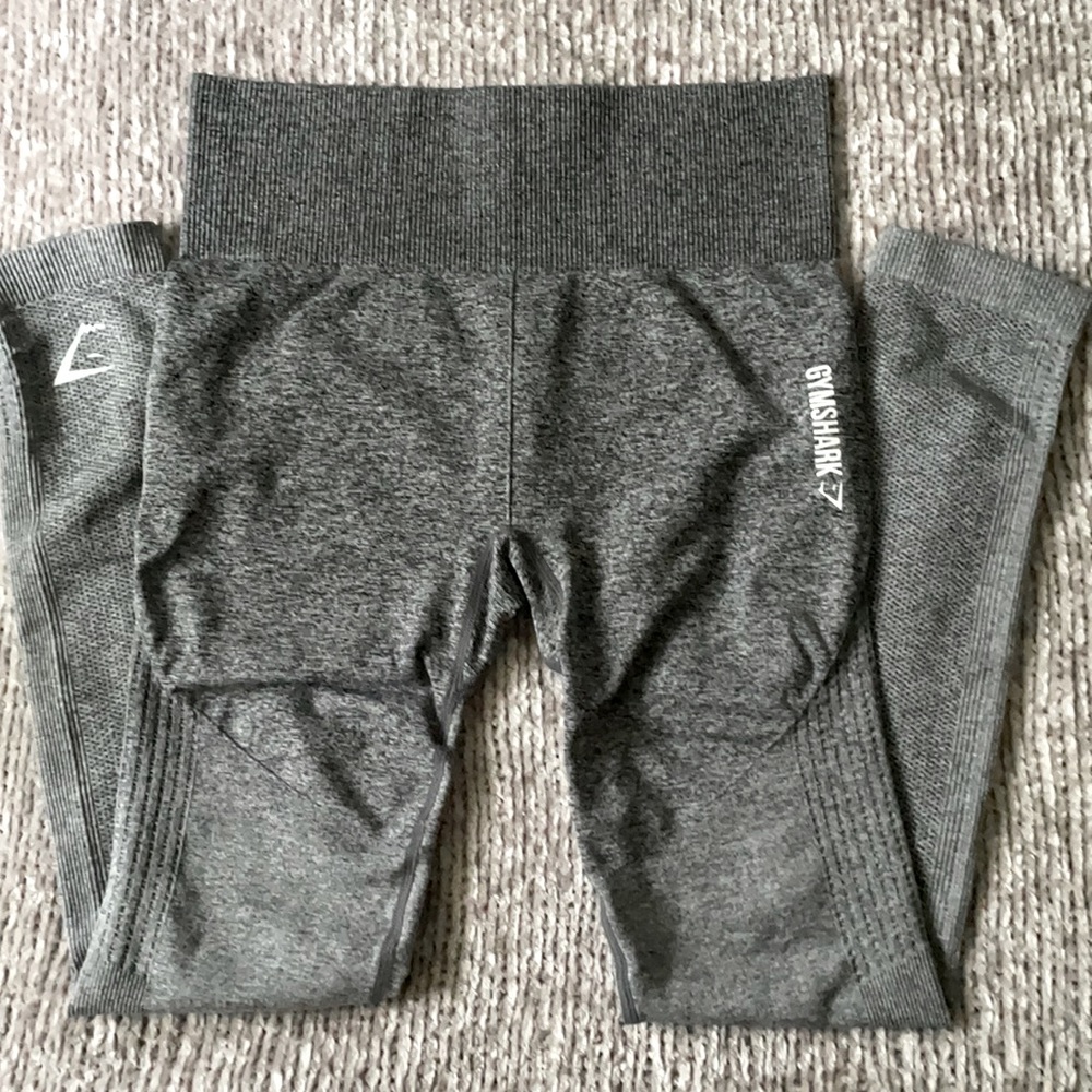 Gymhshark grey ombré seamless leggings